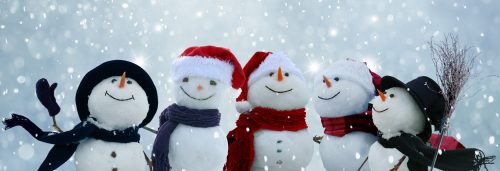 Happy Snowmen Jigsaw Puzzle