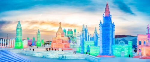 Harbin Ice Festival Jigsaw Puzzle