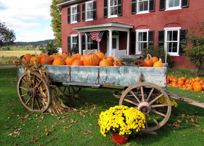 Hauling Pumpkins Jigsaw Puzzle