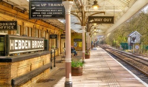 Hebden Bridge Station Jigsaw Puzzle