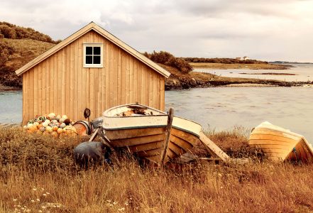 Helgeland Boathouse Jigsaw Puzzle