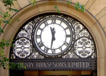 Henry Birks Clock