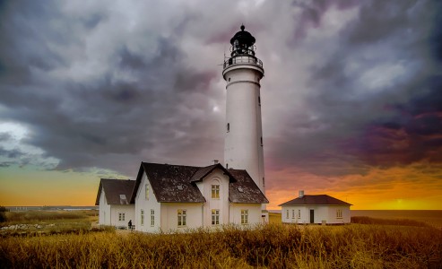 Hirtshals Lighthouse Jigsaw Puzzle