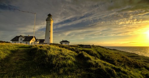 Hirtshals Lighthouse Jigsaw Puzzle