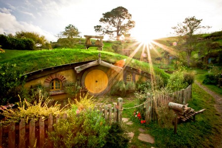 Hobbit Dwelling Jigsaw Puzzle