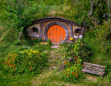 Hobbit Home Jigsaw Puzzle