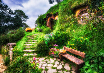 Hobbit Home and Garden Jigsaw Puzzle
