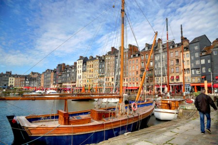 Honfleur Boat Jigsaw Puzzle