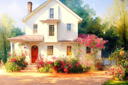 House in Watercolor Jigsaw Puzzle
