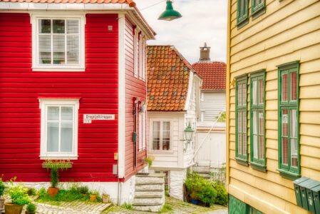 Houses in Bergen Jigsaw Puzzle