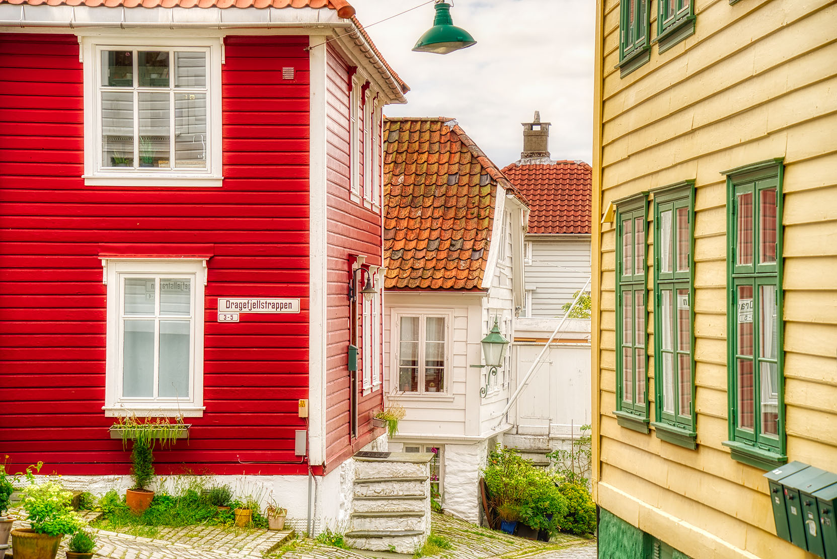Houses in Bergen Jigsaw Puzzle
