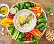 Hummus and Veggies