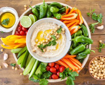 Hummus and Veggies Jigsaw Puzzle