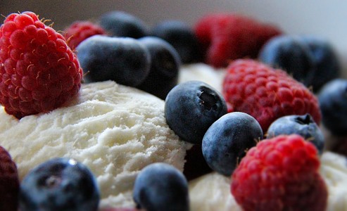 Ice Cream and Berries Jigsaw Puzzle