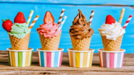 Ice Cream Cone Row Jigsaw Puzzle