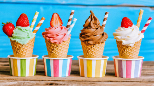 Ice Cream Cone Row Jigsaw Puzzle
