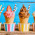 Ice Cream Cone Row Jigsaw Puzzle