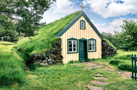 Icelandic Church Jigsaw Puzzle