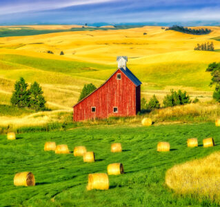 Idaho Barn Jigsaw Puzzle