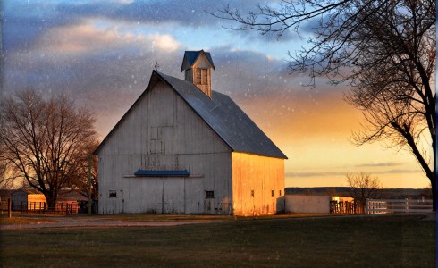 Iowa Barn Jigsaw Puzzle