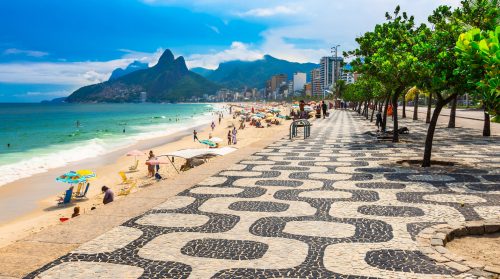 Ipanema Beach Jigsaw Puzzle