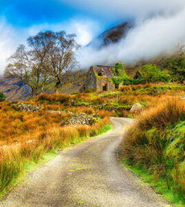 Ireland Cottage Ruins Jigsaw Puzzle