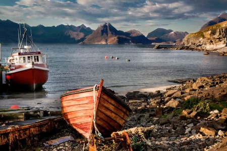 Isle of Skye Boats Jigsaw Puzzle