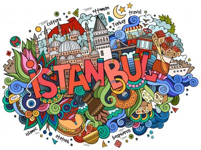 Istanbul Doodle Jigsaw Puzzle