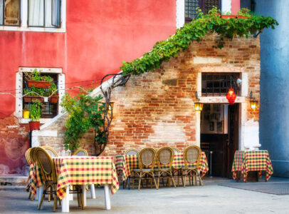 Italian Cafe Jigsaw Puzzle