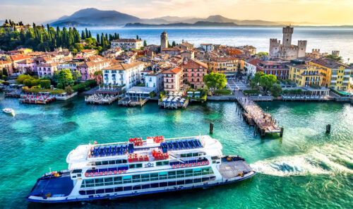 Italian Waterfront Jigsaw Puzzle Italian Waterfront Jigsaw Puzzle