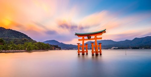 Itsukushima Sunset Jigsaw Puzzle