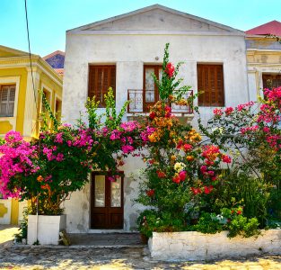 Kastellorizo Facade Jigsaw Puzzle