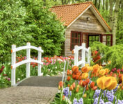 Keukenhof Bridge Jigsaw Puzzle