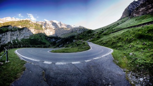 Klausenpass Curve Jigsaw Puzzle