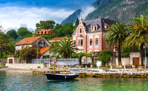 Kotor Waterfront Jigsaw Puzzle