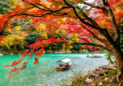Kyoto Boating Jigsaw Puzzle