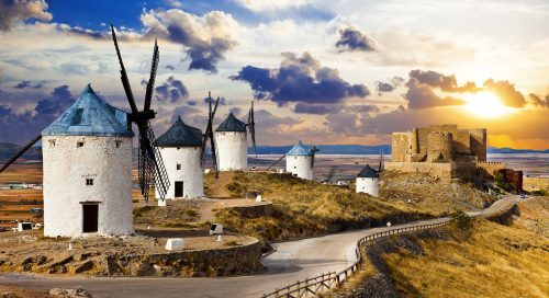 La Mancha Windmills Jigsaw Puzzle