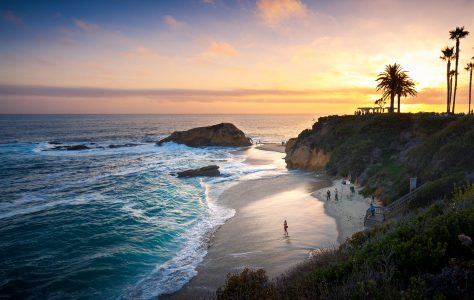 Laguna Beach Cove Jigsaw Puzzle