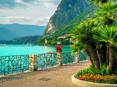 Lake Como Overlook Jigsaw Puzzle