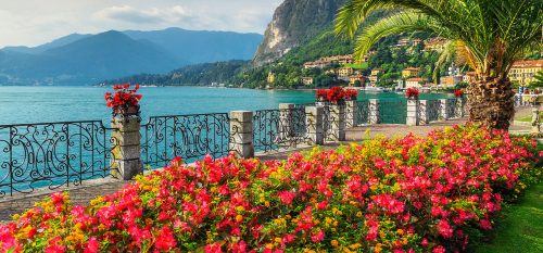 Lake Como Promenade Jigsaw Puzzle