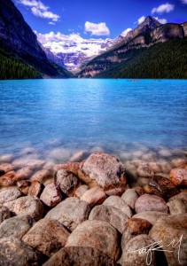 Lake Louise Shore Jigsaw Puzzle