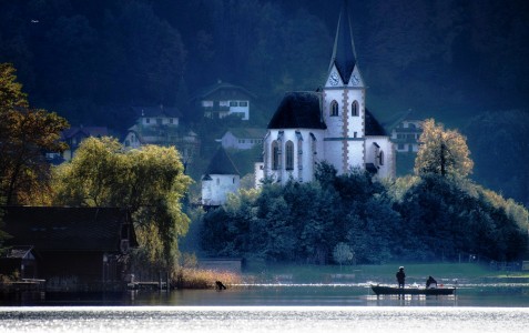 Lake Wörthersee Jigsaw Puzzle