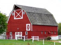 Large Red Barn