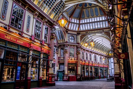 Leadenhall Market Jigsaw Puzzle