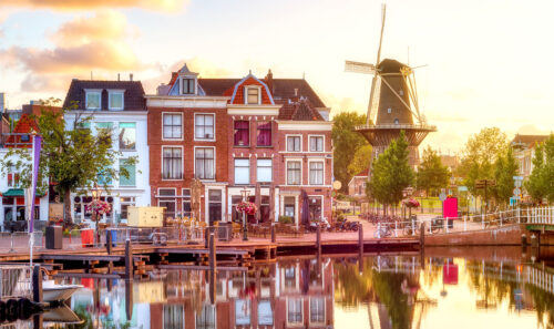 Leiden Waterfront Jigsaw Puzzle