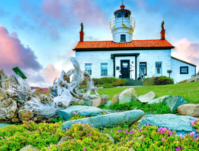 Lighthouse at Battery Point Jigsaw Puzzle