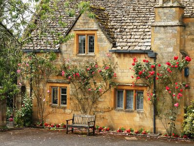 Limestone and Roses Jigsaw Puzzle