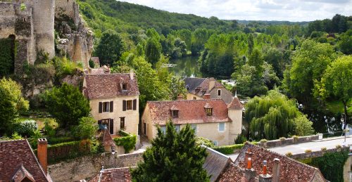 Limousin Village Jigsaw Puzzle