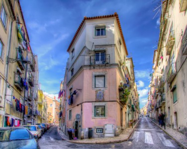 Lisbon Street Jigsaw Puzzle