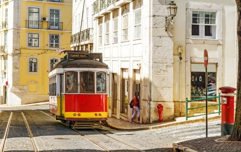 Lisbon Streetcar Jigsaw Puzzle